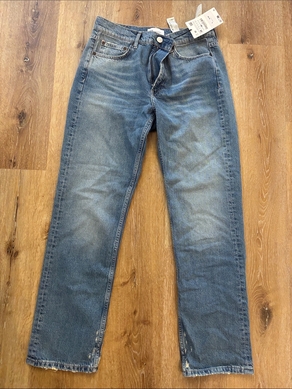 Zara Straight-Leg Jeans